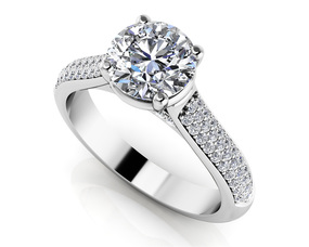 Diamond Delight Engagement Ring Style BDMS220-A 